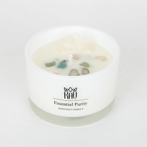 Miniatura 1 de KAV - Velas perfumadas pequeñas de 3.00 oz  KAV Essential Purity Decoración del hogar, aromaterapia natural, vela premium para el hogar, mujeres,