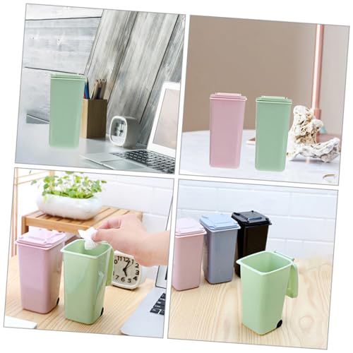 DOITOOL 3 piezas mini caneca de basura de mesa liviana miniatura 7