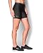 Under Armour Women's HeatGear Armour 5” Mid, Carbon Heather (090)/Metallic Silver, Medium