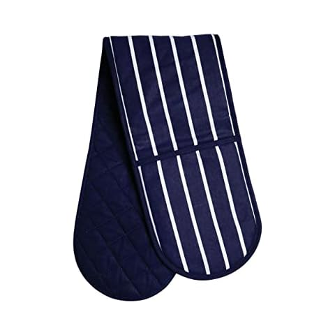 Premier Housewares Navy Double Oven Glove Set Cover