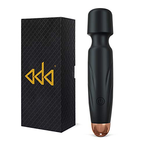 ADA Mini Wand Massager Personal Handheld for Women, Waterproof Cordless Rechargeable Quiet Powerful