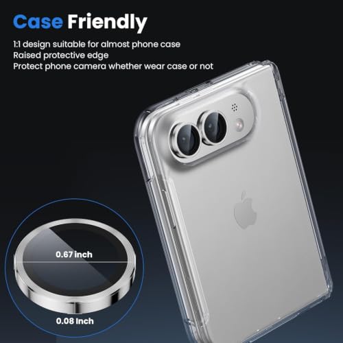 Image of Lensarmor Compatible with Duo Camera Lens Protector Starlight - Premium 9H Tempered Glass, Military-Grade Protection, No Flash Interference & Case-Friendly Design