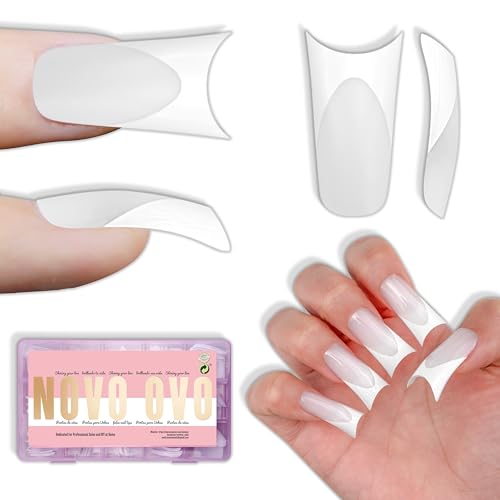 Faux ongles à presser évasés pour sublimer les lits d'ongles larges
