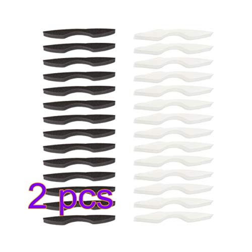 EXCEART 100Pcs Espuma Nariz Ponte Almofadas Microfibra Memória Nariz Almofadas Anti-Fog Esponja Nari