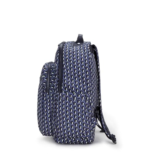 Image of Kipling Women's Seoul 15 Laptop Backpack, Durable, Roomy with Padded Shoulder Straps, Nylon School Bag