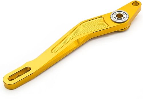 Miniatura 3 de Palanca de cambio de palanca de cambios de freno de motocicleta + clavija de pie trasero modificada para ala, accesorios compatibles con Yamaha MT07