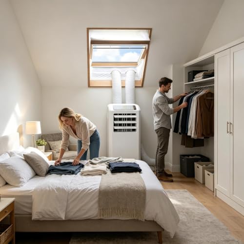 Sellador de ventana para aire acondicionado portátil en apartamentos y habitaciones 2