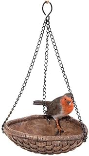 Vivid Arts HGF-031 Hanging Robin Heart Feeder, Multicolour