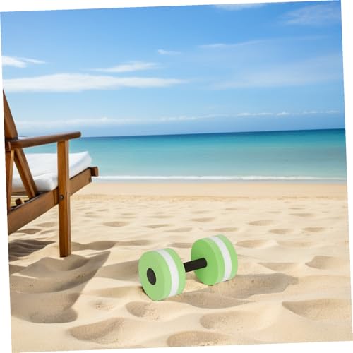 Pesas de agua verdes Eva para aeróbicos en piscina 2Pcs miniatura 7