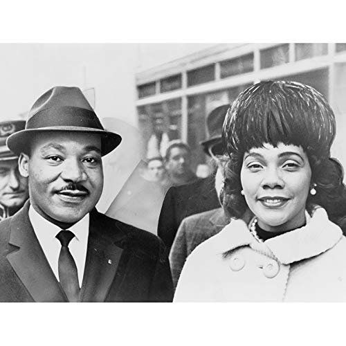 Doppelganger33 LTD Press Martin Luther King Junior Coretta Scott Large Art Print Poster Wall Decor 18x24 inch