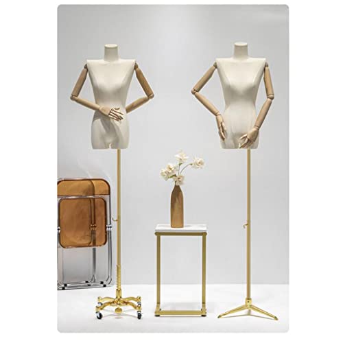 Maniquí ajustable con cabeza desmontable Modelo C para exhibición de moda mujer 3