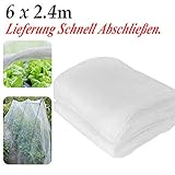★ Mehrzweck-Gartennetz: Das Insektennetz hat andere Funktionen, es kann Vögel effektiv verhindern und wird sie nicht verwickeln; Es kann auch schattiert, anti-ice, staubdicht usw. sein. Auch wenn es als Fenstervorhang verwendet wird, besteht keine Notwendigkeit, die Sicht einschränken zu müssen.