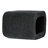 Pare-brise en mousse pour microphone USB Fifine AM8, couverture légère à réduction du bruit pour podcasting, enregistrement, streaming et production musicale (noir) Pare-brise en mousse pour microphone USB Fifine AM8, couverture légère à réduction du bruit pour podcasting, enregistrement, streaming et production musicale (noir)