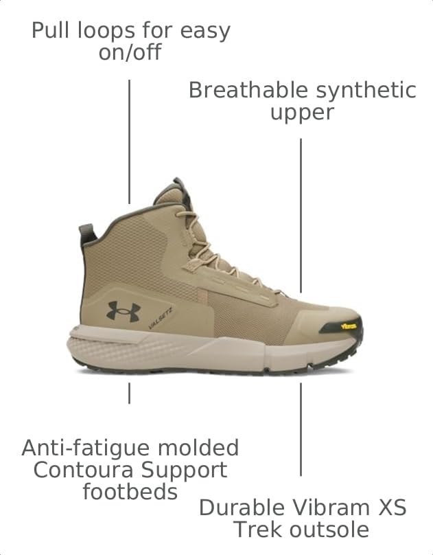 Image of Under Armour Men's Charged Valsetz Mid Military and Tactical Boot