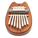 Encantadora caja de música de 8 teclas, mini kalimba para amantes de la música para celebrar ocasiones especiales