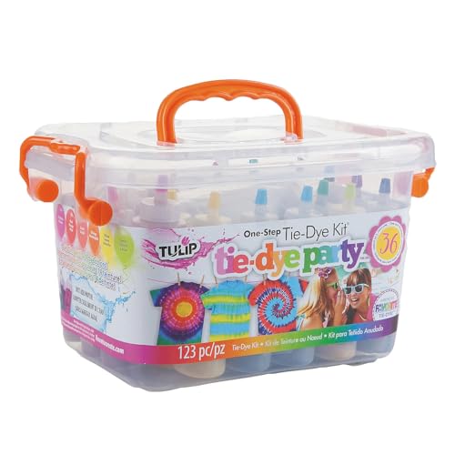 Tulip One-Step 14-Color Tie-Dye Boredom Buster Kit - Craft Supplies - 1 Piece