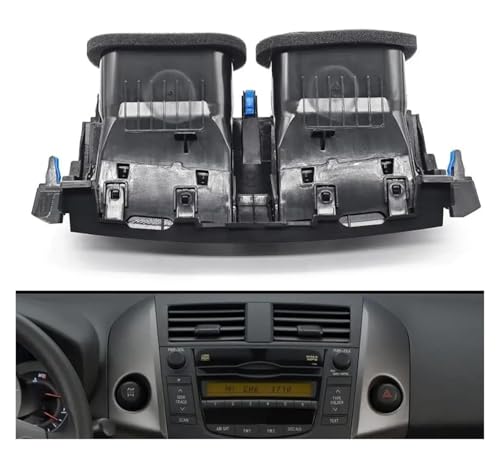 Panel de ventilación central para Toyota RAV4 2006-2012 gris 5