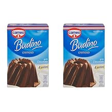 Cameo Budino Cremoso al Cioccolato Creamy Chocolate Pudding Powder Mix 90g, Pack of 2