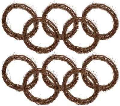 24" Natural Grapevine Wreaths - Ready-to-Decorate (Bulk 10 Pack) by Ashland