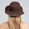 Sun Hats for Women Men Gardening Hat Wide Brim Packable Bucket Hat, Cotton Breathable UPF 50+ Fishing Hiking Safari Outdoor Hats Beige #5