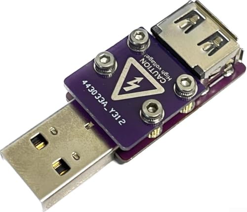 USB Killer V3, instrument testeur de tension avec interrupteur pour test de circuit d'ordinateur et...