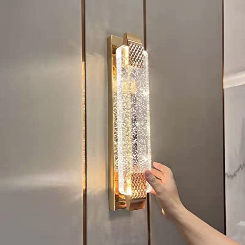 Lámpara de pared de cristal de burbujas con tres modos de luz LED 2