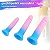 Anale Stecker Trainings sets, 3 Größen Anale Dildos, G-Punkt für Frauen Freude am Dildo und Analspiel, prostata dildo Massage Sex spielzeug für Anfänger kleiner dildo‘ (Rosa blau) #1