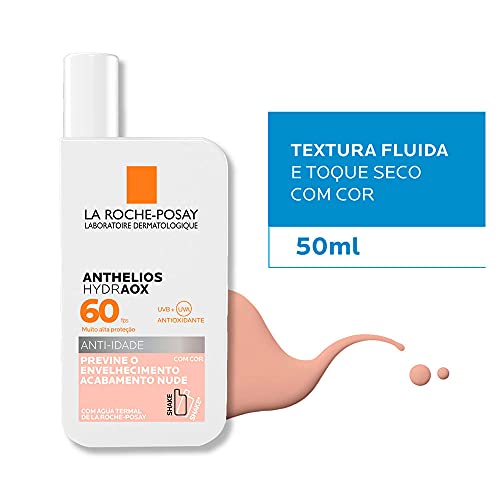 Anti idade Protetor Hydraox fps 60 com cor acabamento Nude