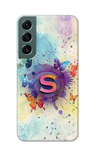 Image of PRINTFIDAA� Printed Hard Back Cover Case for Samsung Galaxy S22 5G Back Cover (Alphabet S) -2808