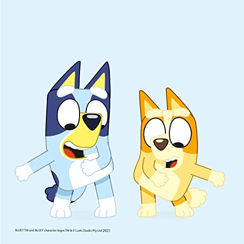 amscan 9915379 - Opakowanie 16 serwetek obiadowych Bluey 33 cm