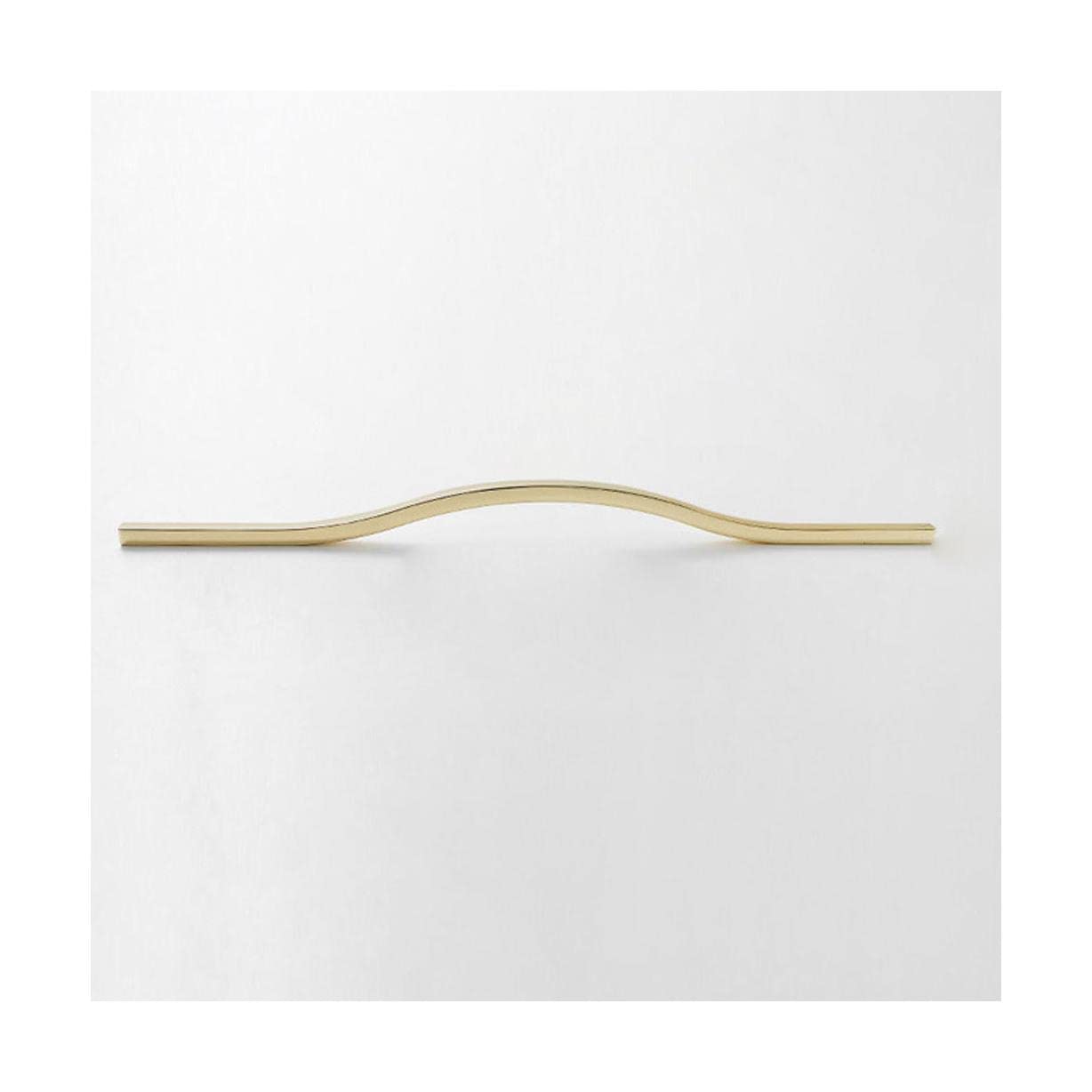 Poignée de porte coulissante or 288mm pour meuble et placard