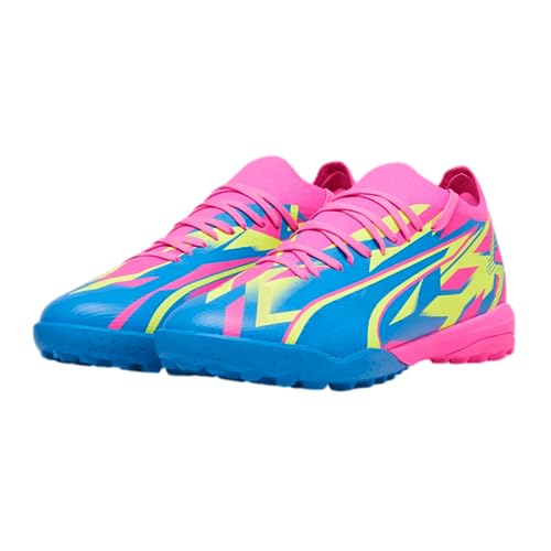 PUMA Ultra Match Turf Training Ultra Blue/Yellow Alert/Luminous Pink