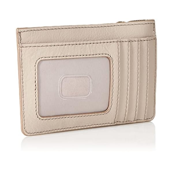 Fossil Women's Logan Zip Card Case, Graystone, One Size - Image 3