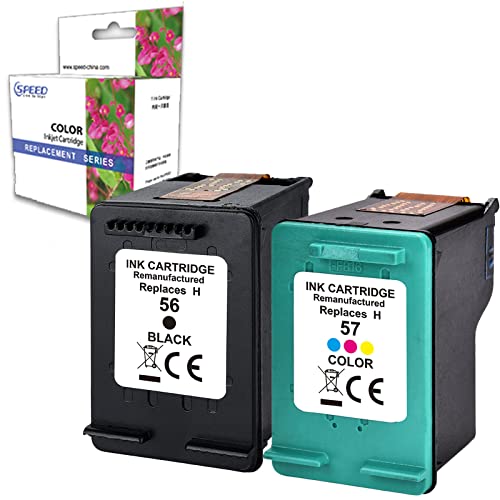 Cartouches HP 56 57 XL noir couleur pour Deskjet 5150