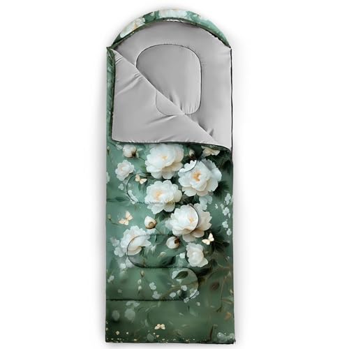 Bolsa de Dormir para Niños, Estampado Estrellas Rosas 3D, Ligera, Cálida, Portátil, a Prueba de Agua para Camping y Senderismo miniatura 4