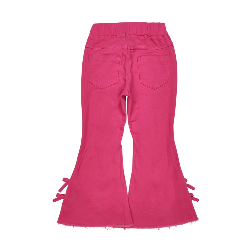 AUPYOOAUP P0731 yawoo Yellow Pink Stripe Girl Jeans