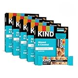 KIND Almond & Coconut Bars, Low Glycemic Index, Gluten Free Snacks, 1.4 OZ Bars (60 Count)