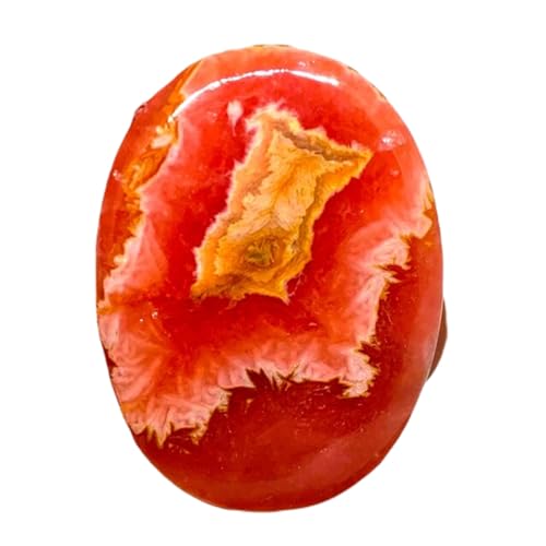 Rhodochrosite naturelle 41x30x5mm : la gemme parfaite pour réussir vos montages de bijoux faits main
