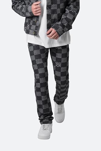 mnml Men's D528 Checkered Denim 5