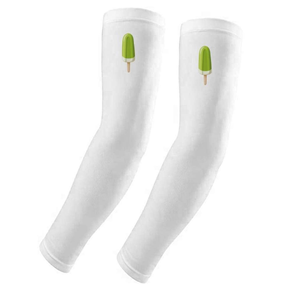 Housse de protection UV bras Vert manchon solaire élastique été - 5