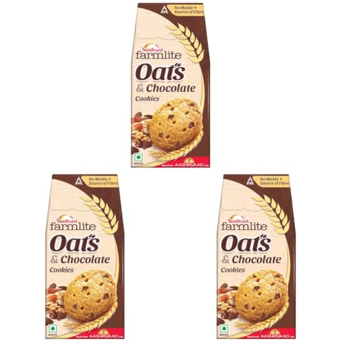 Image of Sunfeast Farmlite Oats with Chocolate, 150grams (Pack of 3)