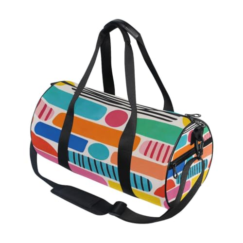 Bolsa deportiva para hombres y mujeres: maleta de lona ligera para viaje y gimnasio