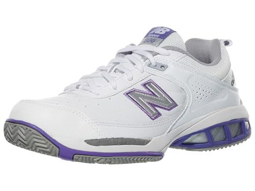 New Balance New Balance womens 806 V1 Tennis Shoe, White, 8.5 US