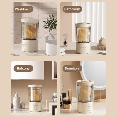 Lave-linge portable 6L idéal à l'hôtel pour nettoyer les vêtements de bébé