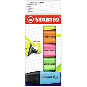 STABILO BOSS Mini Highlighter Set, ...