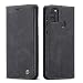 Produktbild Ququcheng123 Lederhülle kompatibel mit Samsung Galaxy M30S/M21 Hülle,Flip Case Schutzhülle Klapphülle Handyhülle Standfunktion-Schwarz