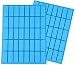 Lawei 2 pack 40 Cavity Rectangle Silicone Candy Molds - Caramel Candy Molds Ice Cube Tray Molds for Chocolate Truffles, Ganache, Jelly, Candy