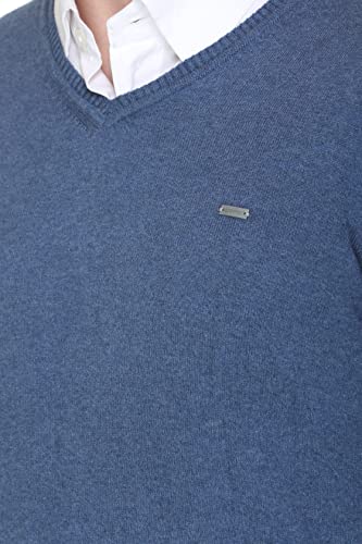 Image of GODFREY V Neck Full Sleeve Sweater for Man Winter Pullover