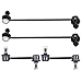 SCITOO 4-PC SET Suspension Kit For Suzuki Kizashi Front Sway Bar End Link