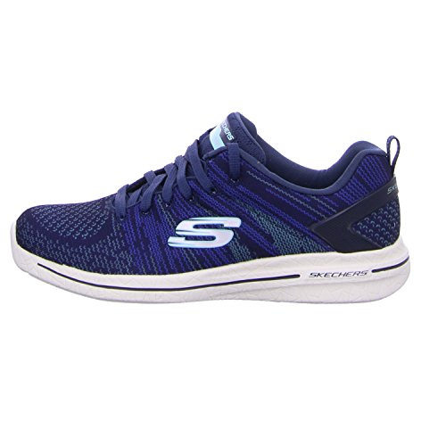Skechers Skechers Women's Burst Walk Trainers, Blue Navy Turquise, 6 us